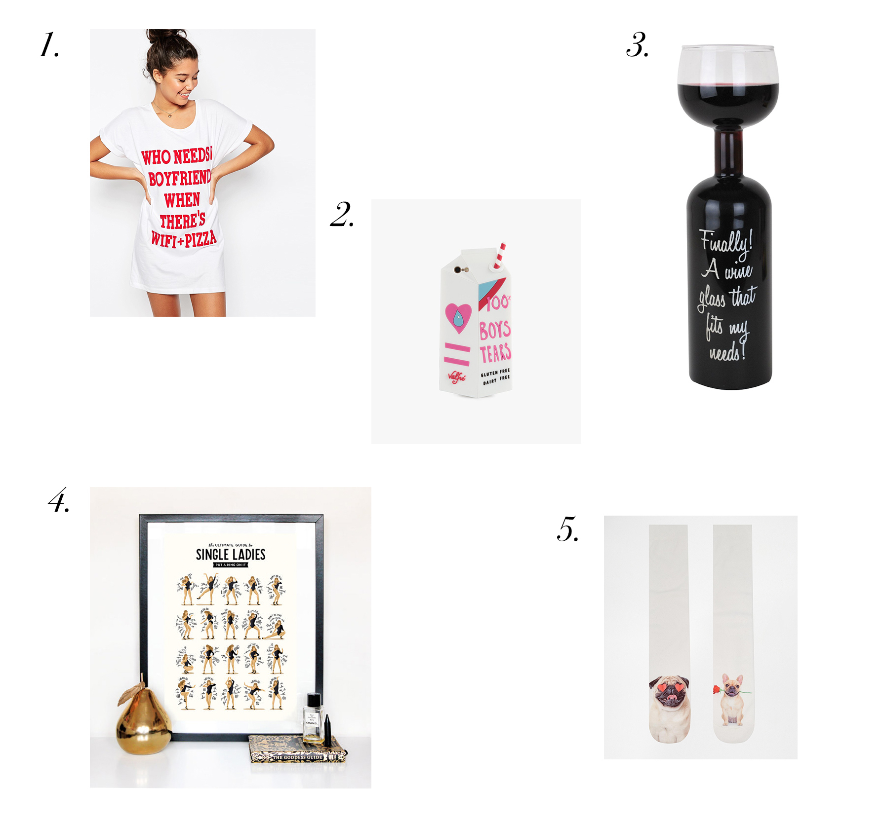 Single on Valentine's Day Gift Ideas To Yourself Treat Funny Presents Girl